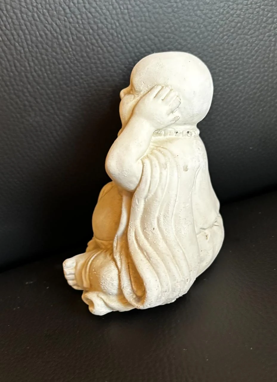 Set of 3 Buddha figurines "The 3 Monkeys of Wisdom" See, Hear, Speak – photo 5